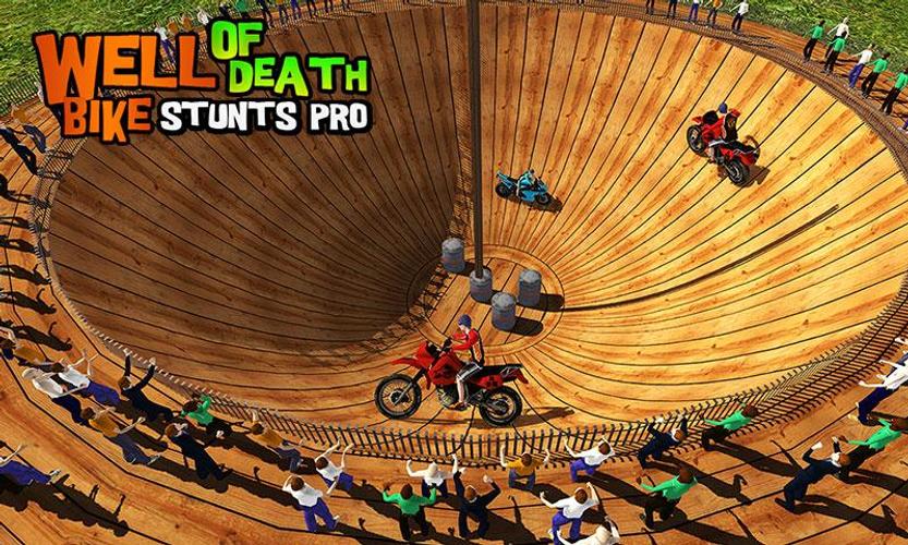 Well of Death Bike Stunts Ride ဖန်သားပြင်ဓာတ်ပုံ 3