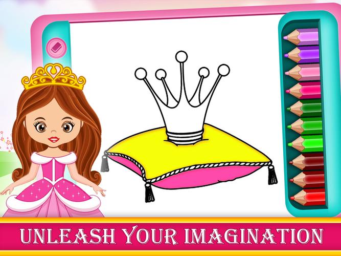 Baby Princess Computer - Phone Captura de tela 3