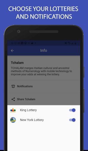 TCHALAM: Lottery with Haitian Spiritual Numbers Captura de pantalla 1