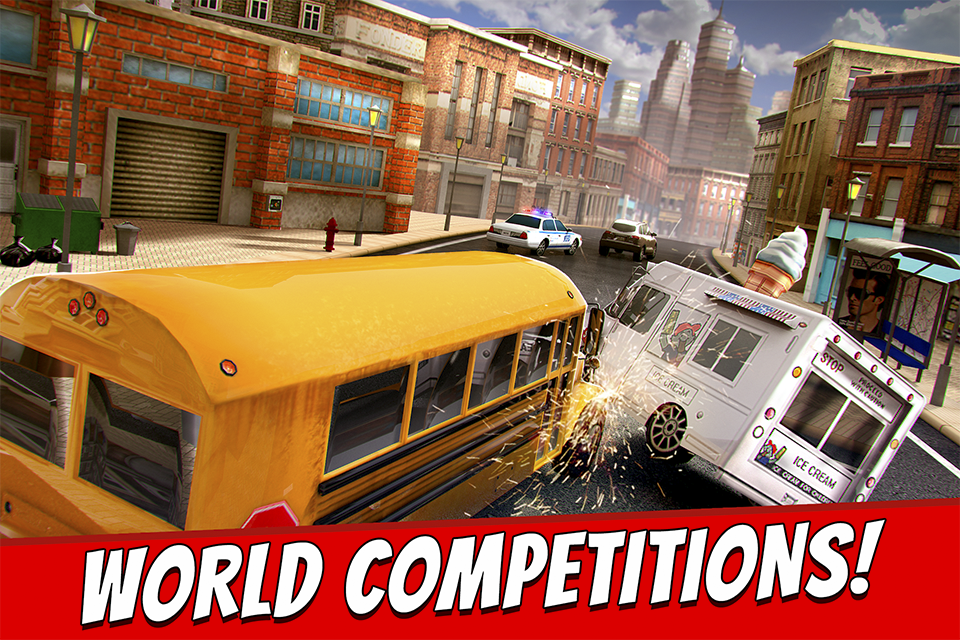 Top Bus Racing Derby Simulator Captura de pantalla 2