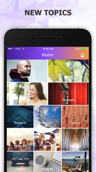 Parlor - Social Talking App ဖန်သားပြင်ဓာတ်ပုံ 4