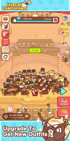 Idle Cat Live Concert Ảnh chụp màn hình 3