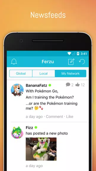 FERZU - Furries Social Network应用截图第3张