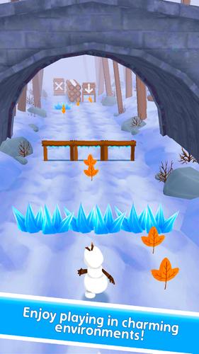 Snowman Rush Скриншот 1