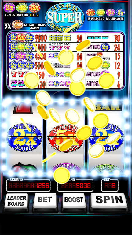 Schermata Free Super Diamonds Pay Slots 1