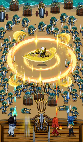 Zombie War Idle Defense Game ภาพหน้าจอ 1