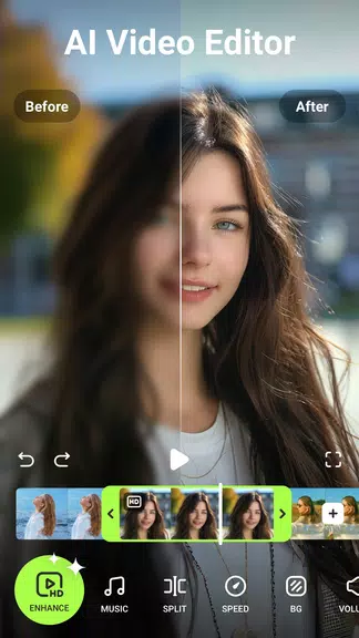 AI Video Enhancer - Utool Capture d'écran 4