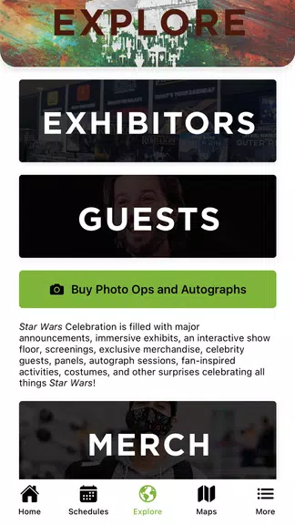 Star Wars Celebration Europe应用截图第2张