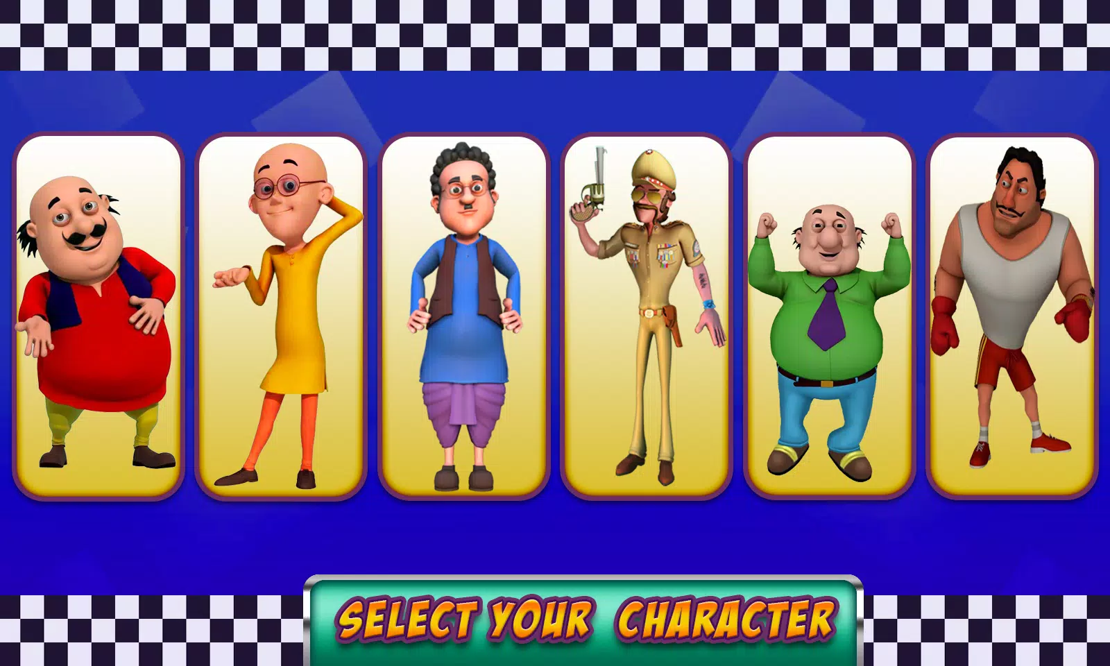 Motu Patlu Car Game 2 ภาพหน้าจอ 4