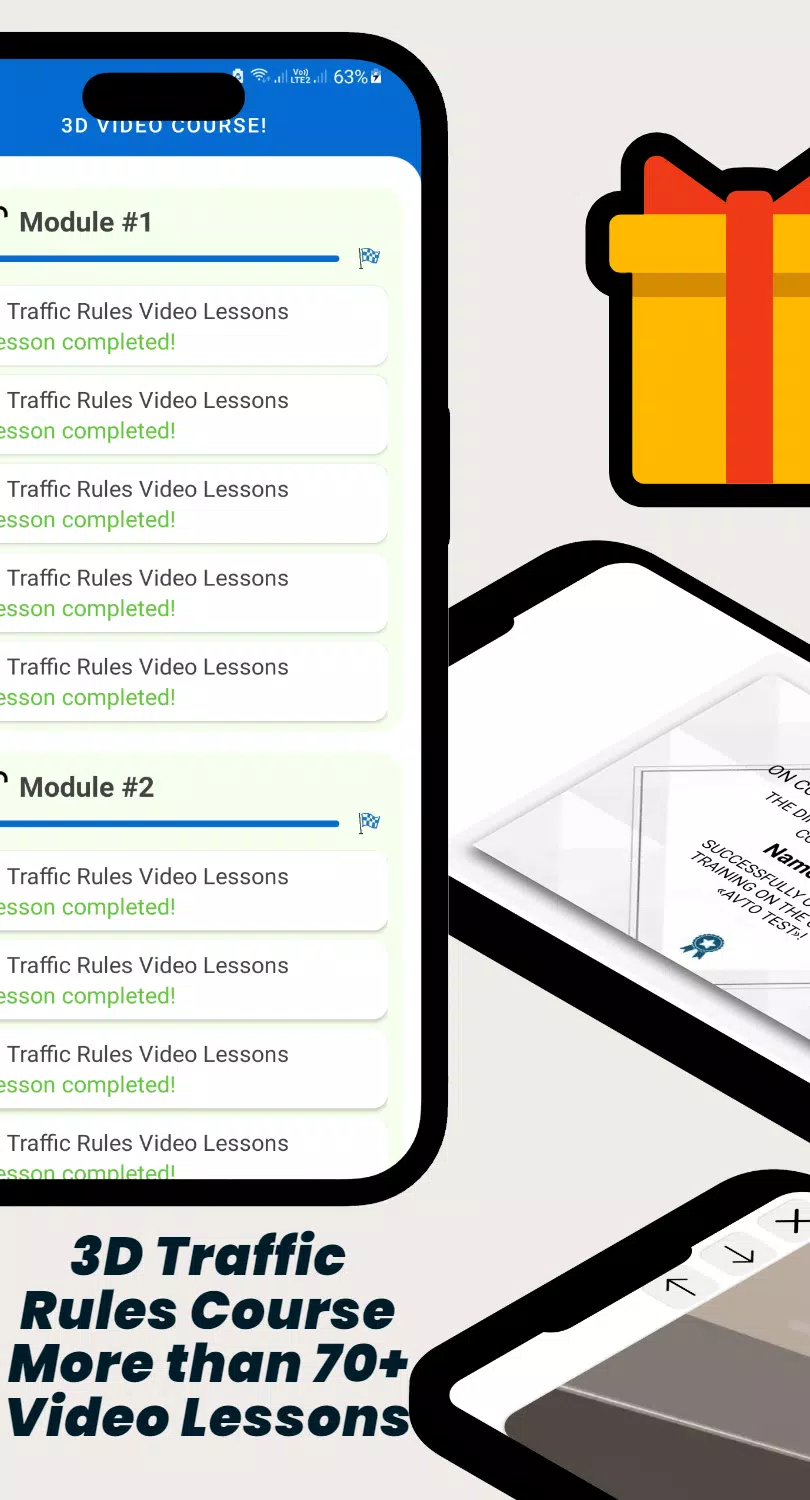 AVTO TEST - Traffic Rules 2025 Screenshot 4