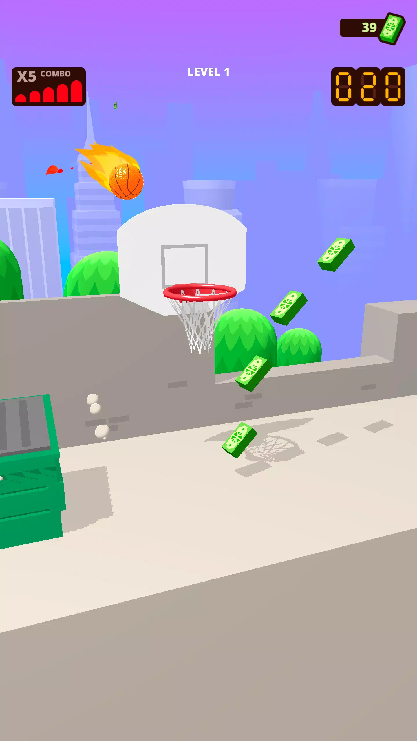 Bounce Dunk Скриншот 1