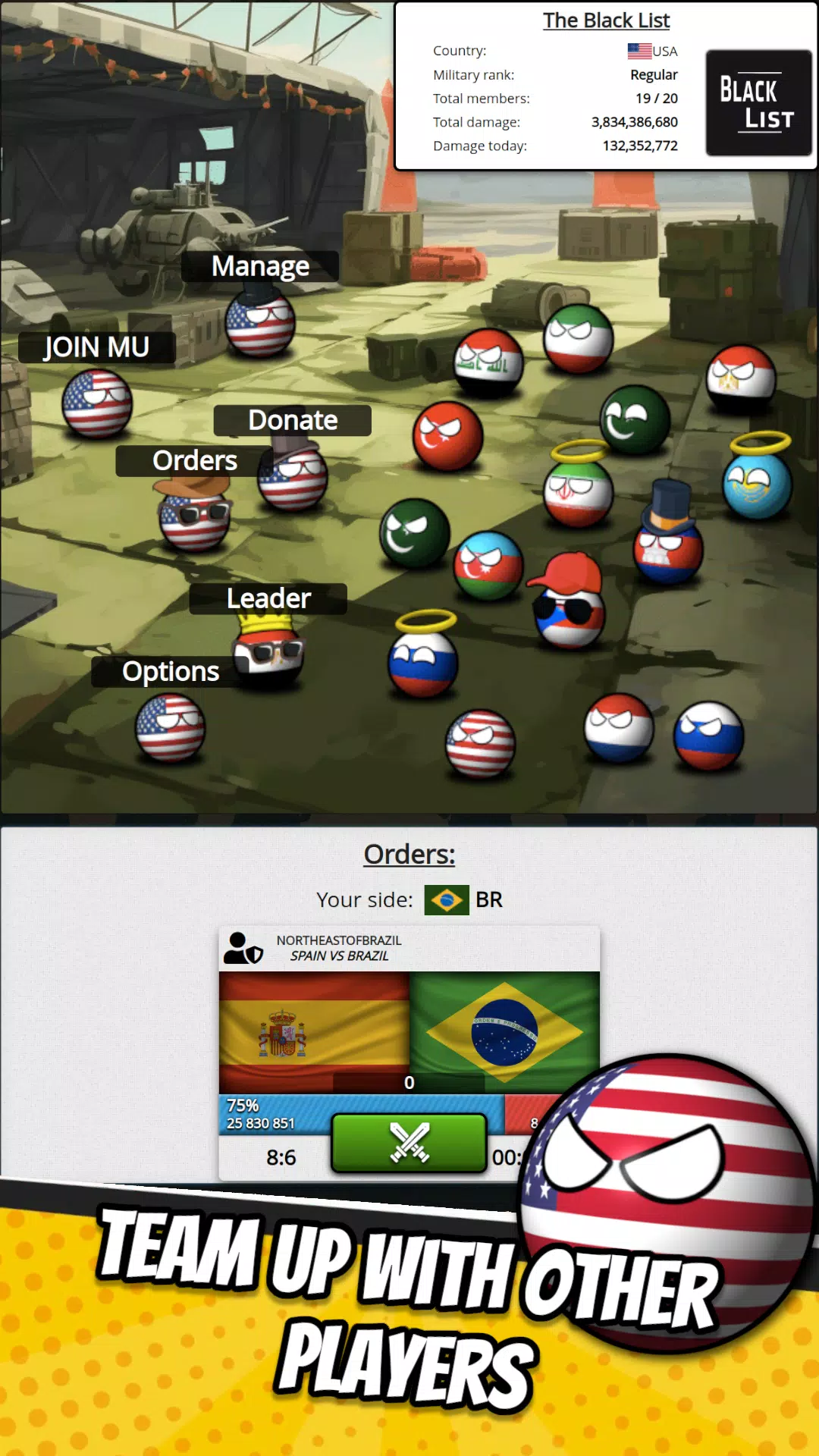 eSim Countryballs Country Game Schermafbeelding 3