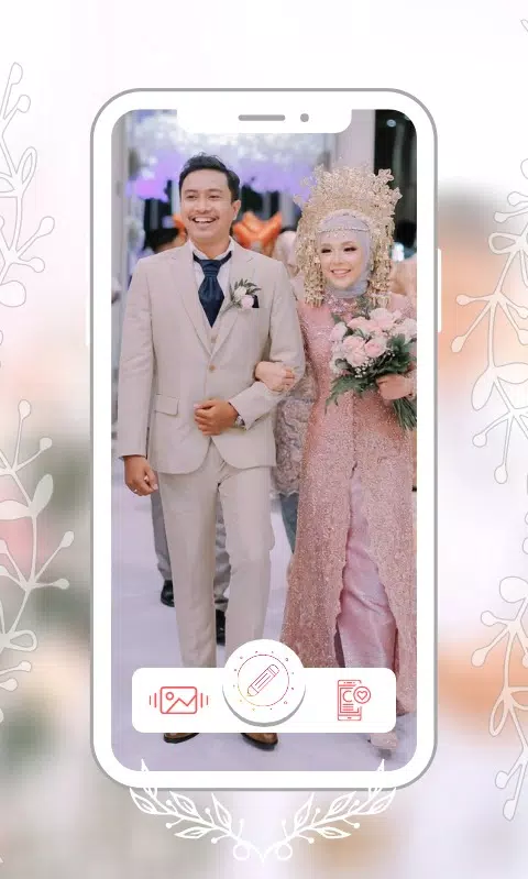 Schermata Hijab Couple Bridal Editor 3