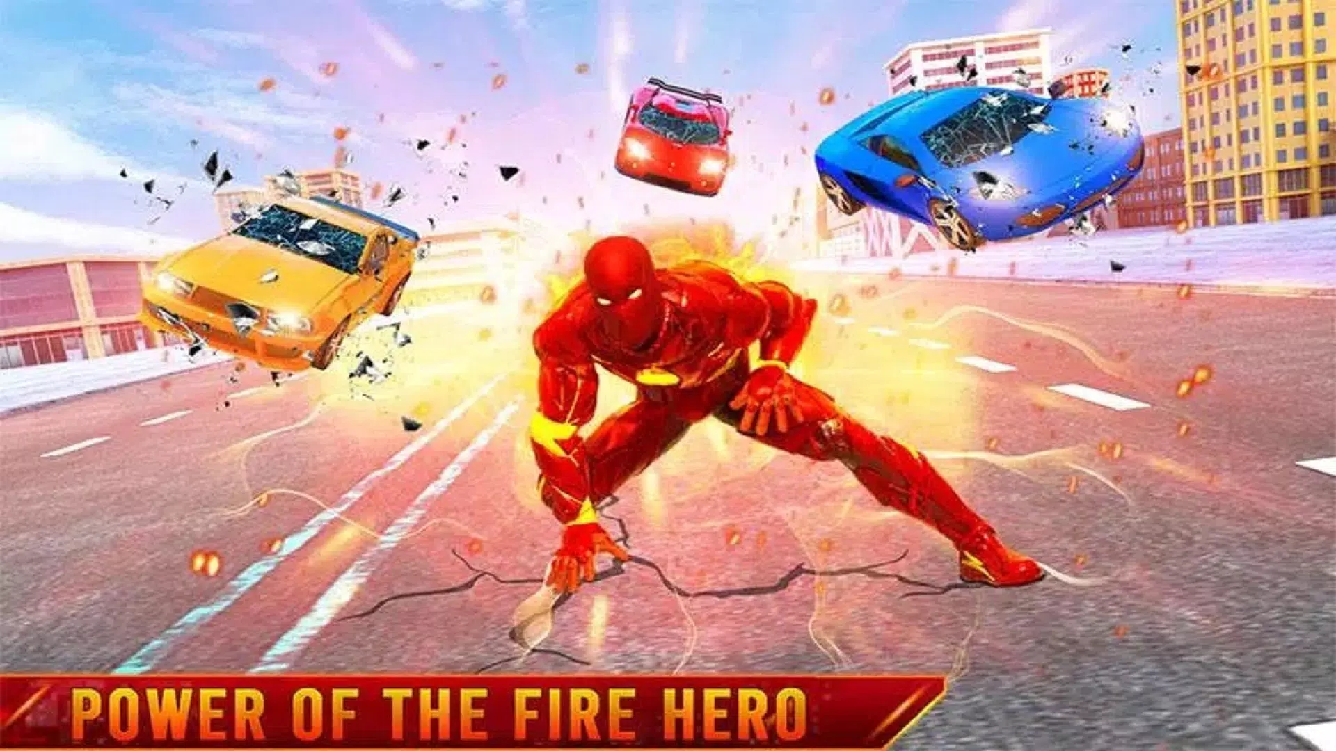 Fire Hero Robot Transform Game應用截圖第3張