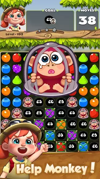 Fruits POP : Match 3 Puzzle ภาพหน้าจอ 3