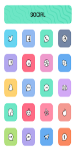 Crayon Adaptive IconPack ภาพหน้าจอ 3