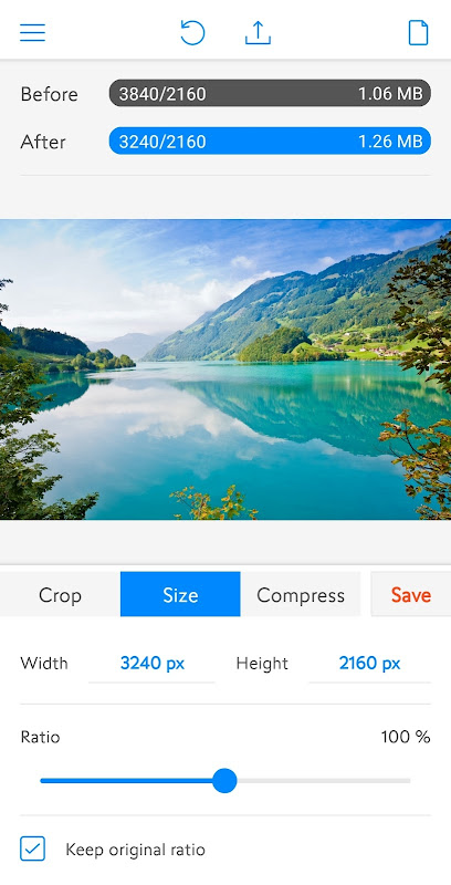 Image Compressor and Resizer ဖန်သားပြင်ဓာတ်ပုံ 1