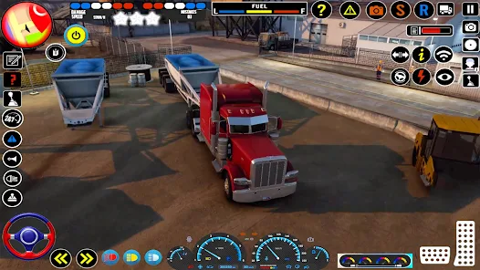 American Cargo Truck Games Sim Schermafbeelding 1