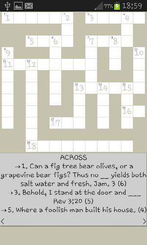 Bible Crossword स्क्रीनशॉट 4