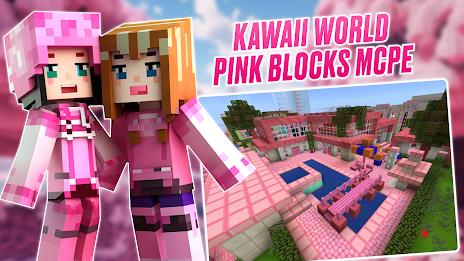 Kawaii Pink Minecraft Mod 2024應用截圖第1張