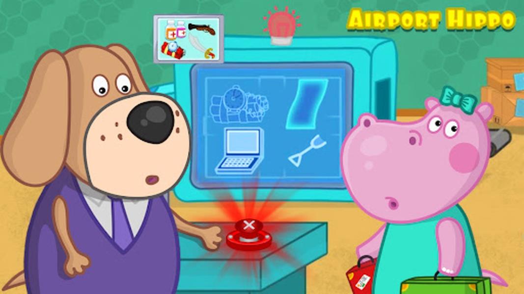 Hippo: Airport adventure 스크린샷 1