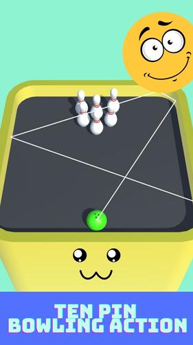 Mini Ten Pin Bowling Game Captura de tela 2