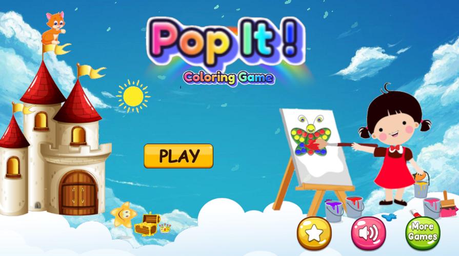 Pop It Fun Coloring Game স্ক্রিনশট 3