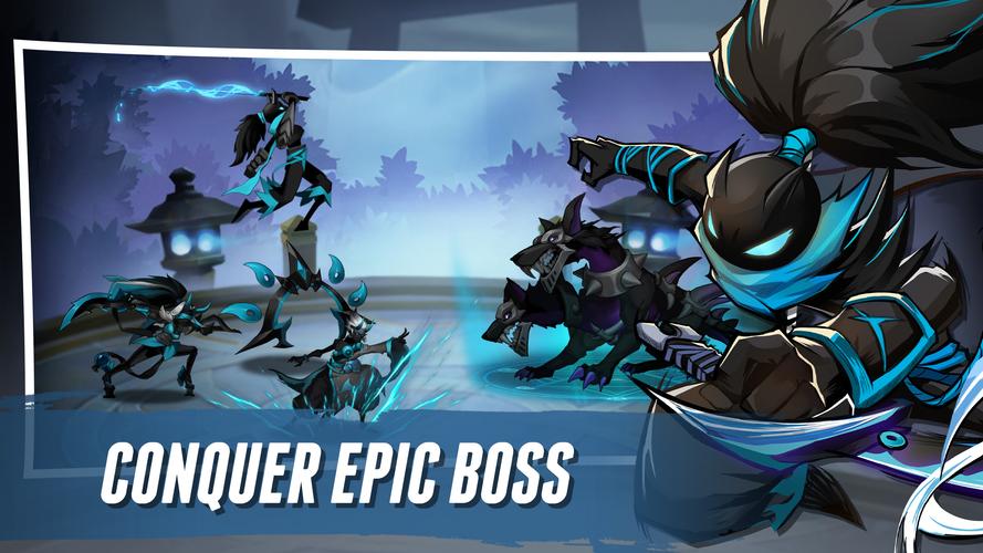 Stickman Master Ⅲ: Idle RPG Captura de tela 3