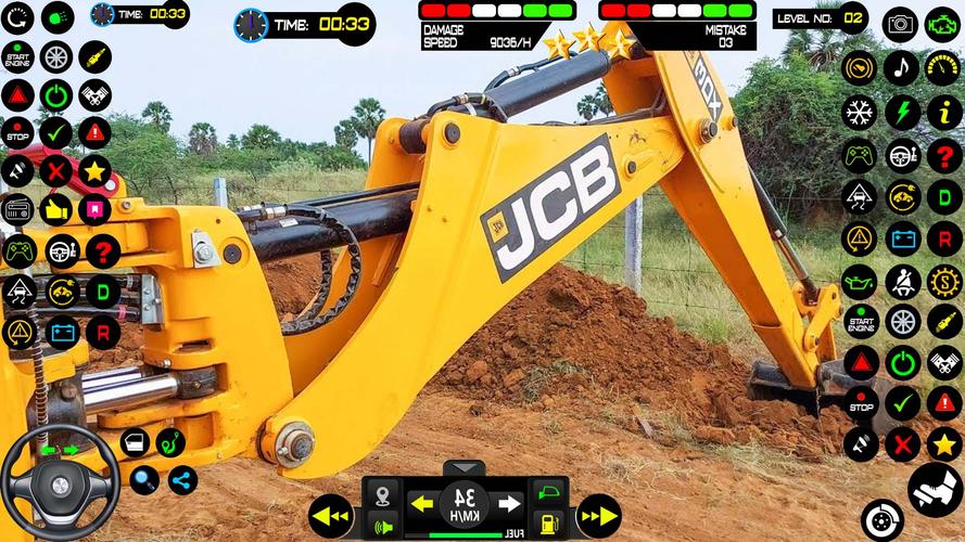 Real Snow Excavator - JCB Ảnh chụp màn hình 3