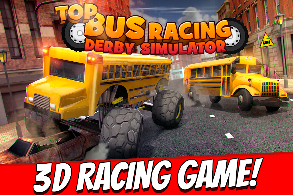 Top Bus Racing Derby Simulator Captura de pantalla 1