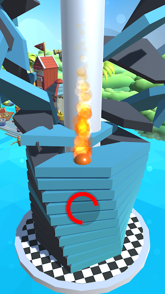 Ball Run Stack: Stack Ball 3D स्क्रीनशॉट 1