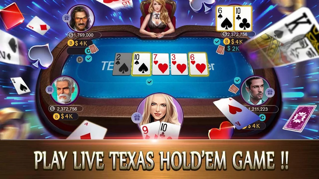 Poker Tycoon - Texas Hold'em Poker Casino Game應用截圖第3張