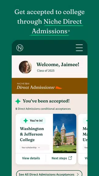 Schermata Niche: College Search 3