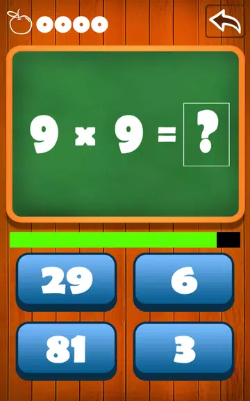Learn multiplication table Capture d'écran 2