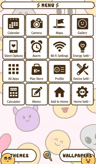Enjoy Emoji Theme ภาพหน้าจอ 1