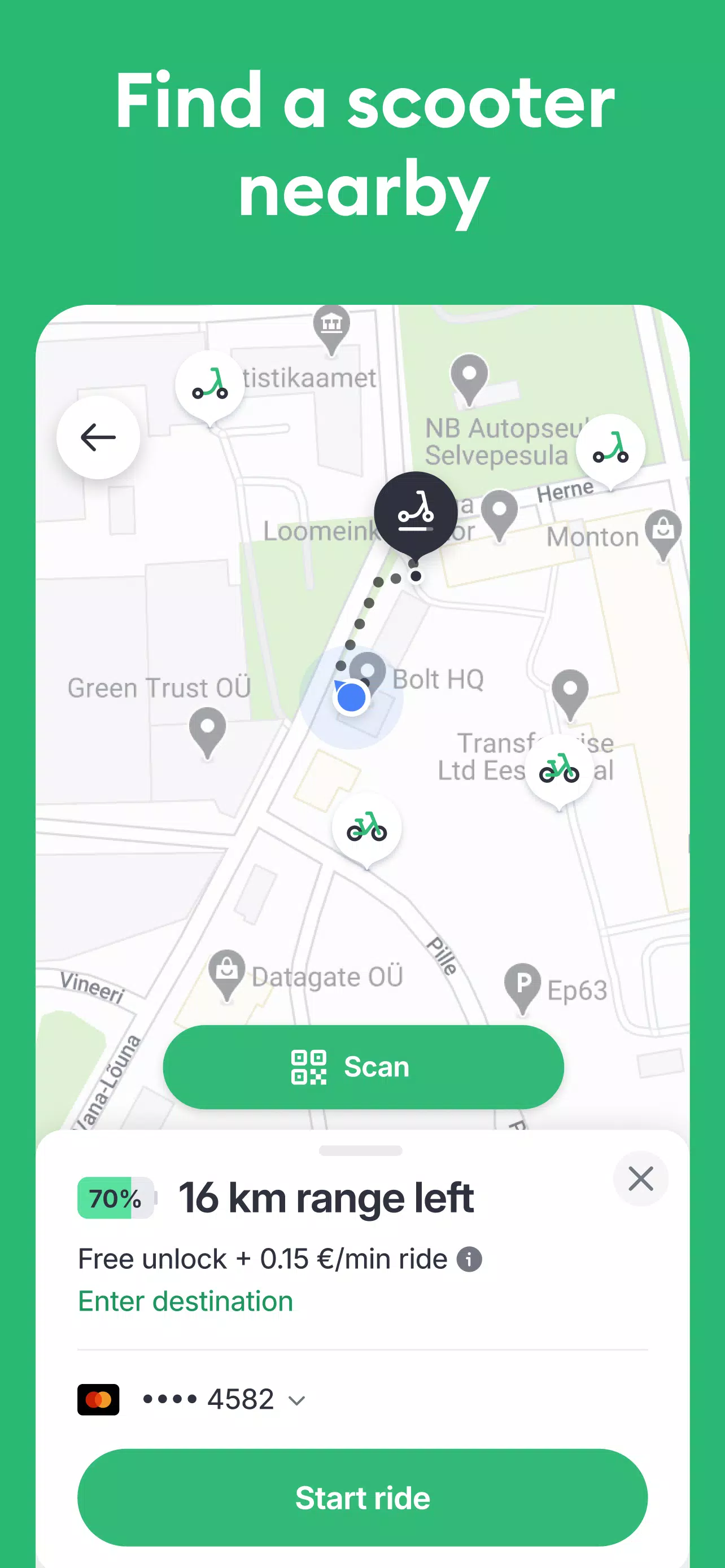 Bolt: Request a Ride スクリーンショット 4