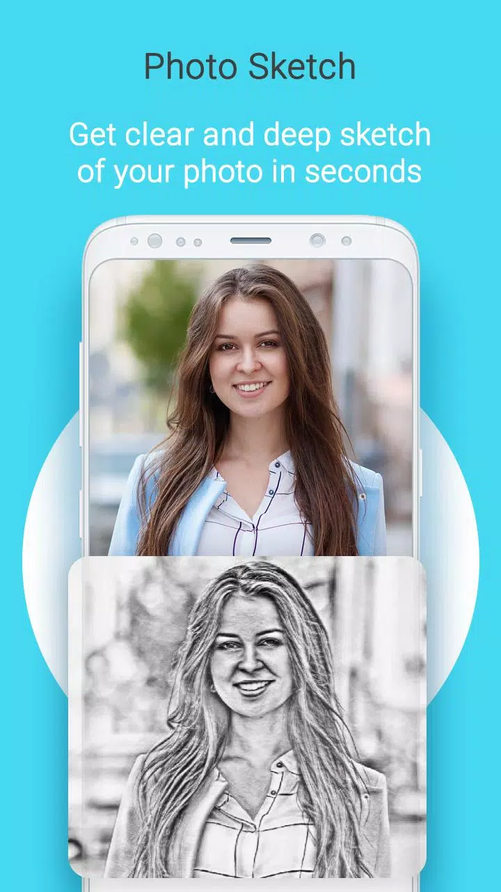 Photo Sketch Maker ဖန်သားပြင်ဓာတ်ပုံ 3