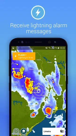 Lightning Alarm Weatherplaza Screenshot 2