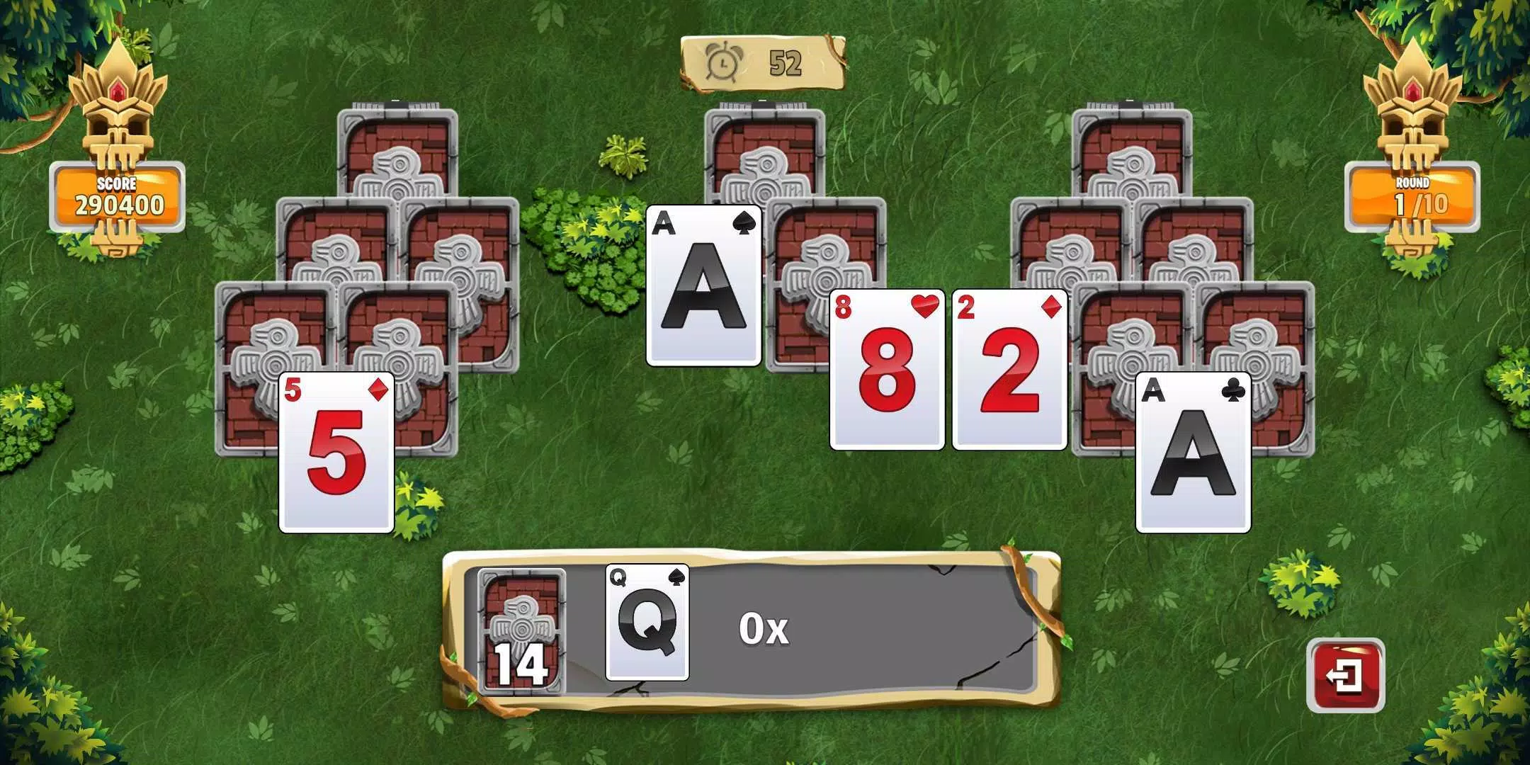 Three Magic Towers Solitaire ภาพหน้าจอ 4