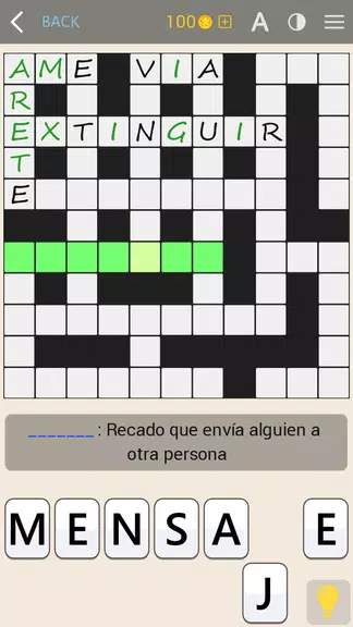 Crosswords Spanish crucigramas Screenshot 2