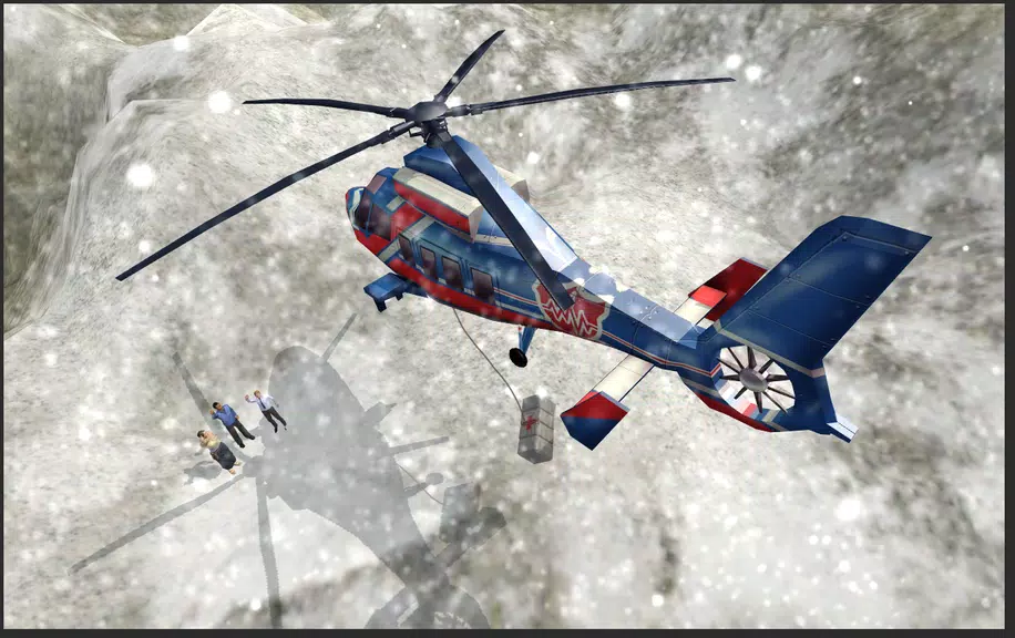 Helicopter Hill Rescue Zrzut ekranu 2