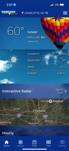 QC News Pinpoint Weather ภาพหน้าจอ 1