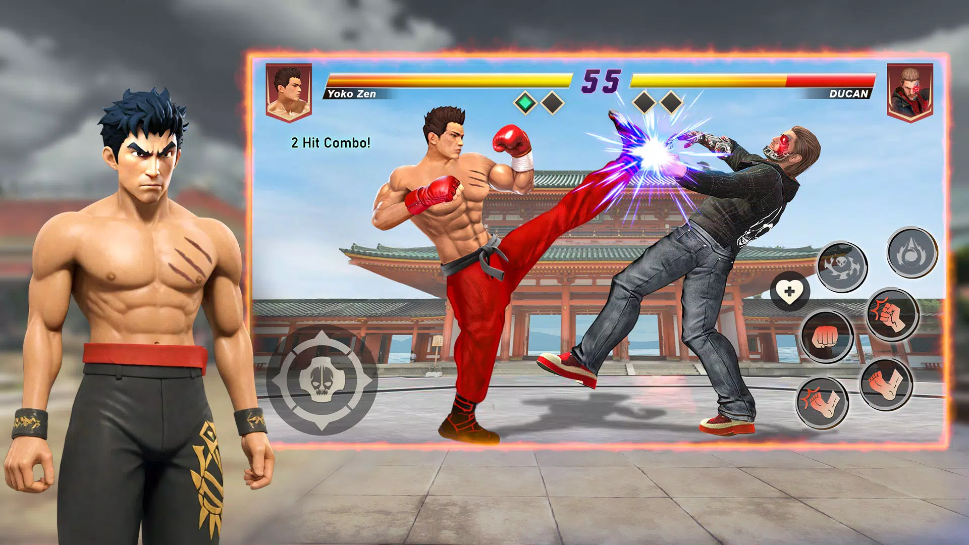 Karate Legends: Fighting Games স্ক্রিনশট 1