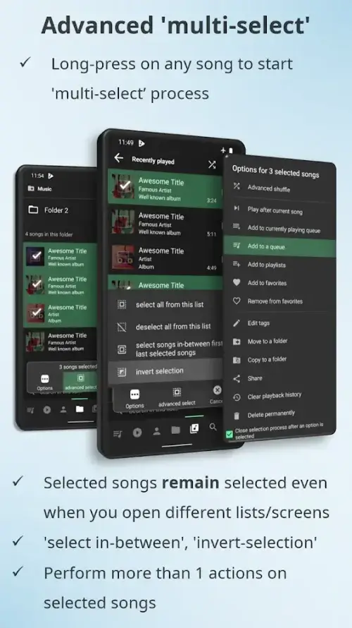 Musicolet Music Player Zrzut ekranu 4