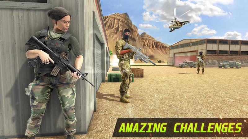 IGI Commando Adventure Mission Ảnh chụp màn hình 1