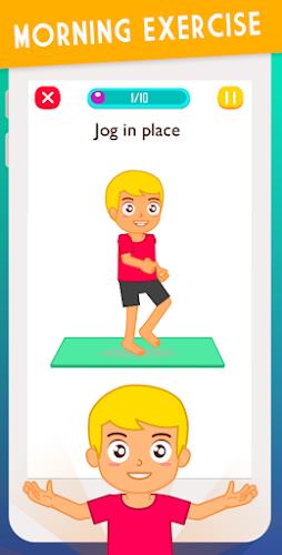 Exercise for Kids at home Zrzut ekranu 1