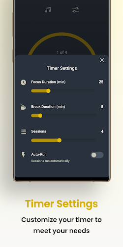 Focus Timer - Zone Ekran Görüntüsü 4
