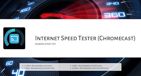 Cast Speed Test for Chromecast Screenshot 4