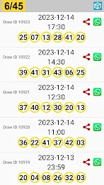 Gosloto Lottery Results 스크린샷 1