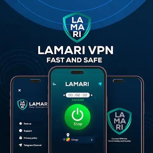 Lamari VPN - Fast & Proxy Zrzut ekranu 3